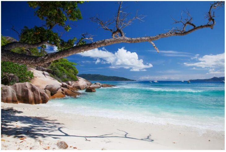 Grande Soeur, a small island near La Digue, Seychelles